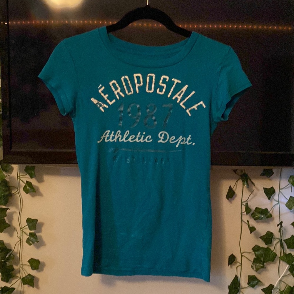 Blue Aeropostale T-Shirt - S